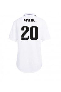 Real Madrid Vinicius Junior #20 Voetbaltruitje Thuis tenue Dames 2022-23 Korte Mouw